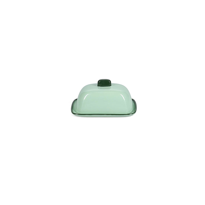 ONA - Boterpot 16x10,5xH8cm Groen Duo