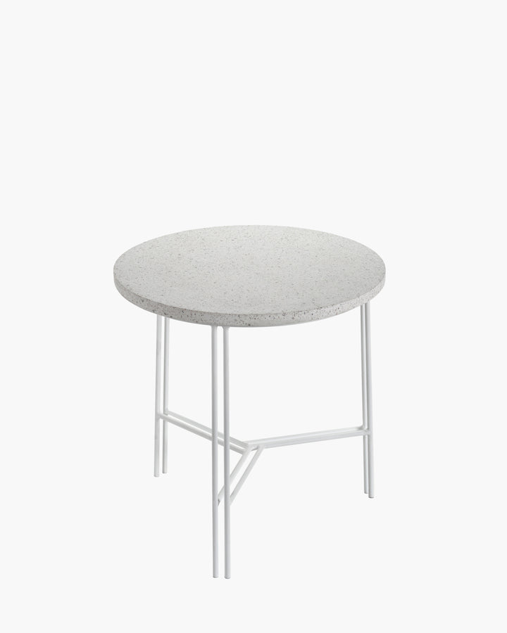 Serax - Antonino Sciortino - Bijzettafel M Wit/Wit Terrazzo