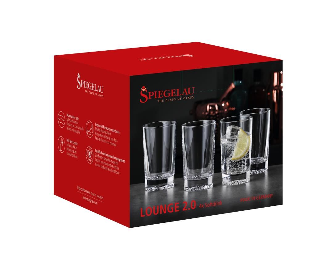Spiegelau - Lounge 2.0 longdrinkglas 247 ml set van 4