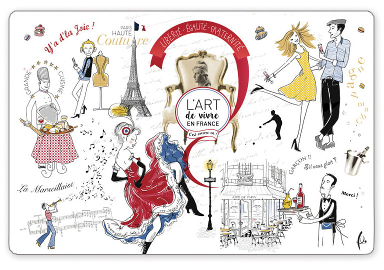 Placemat Art de vivre Assortis 30 X 45