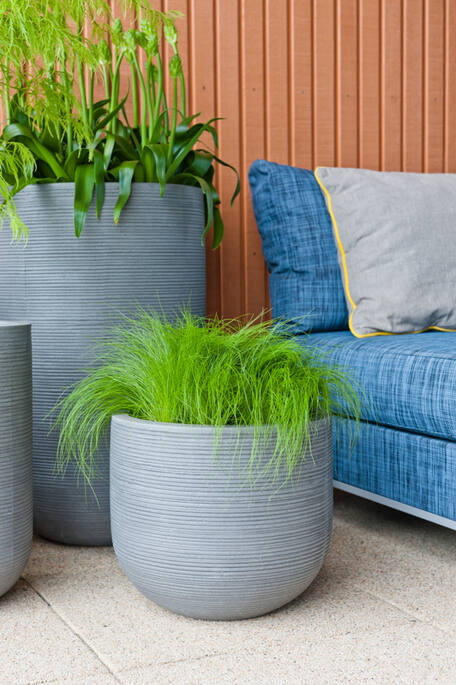 Pottery Pots - Bloempot Cody S, Donkergrijs