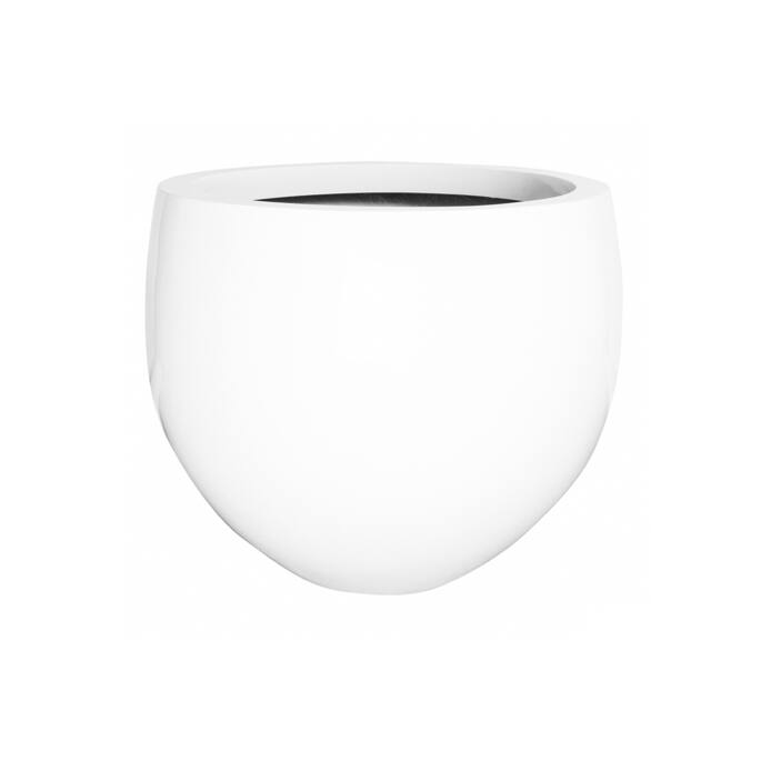 Pottery Pots - Bloempot Jumbo Orb M, Hoogglans Wit