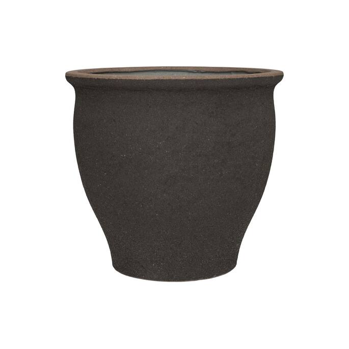 Pottery Pots - Bloempot Poseidon M, Omberbruin