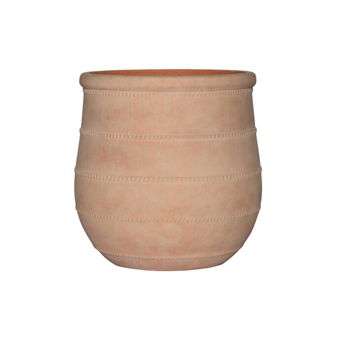 Pottery Pots - Bloempot Nika, Baksteenoranje