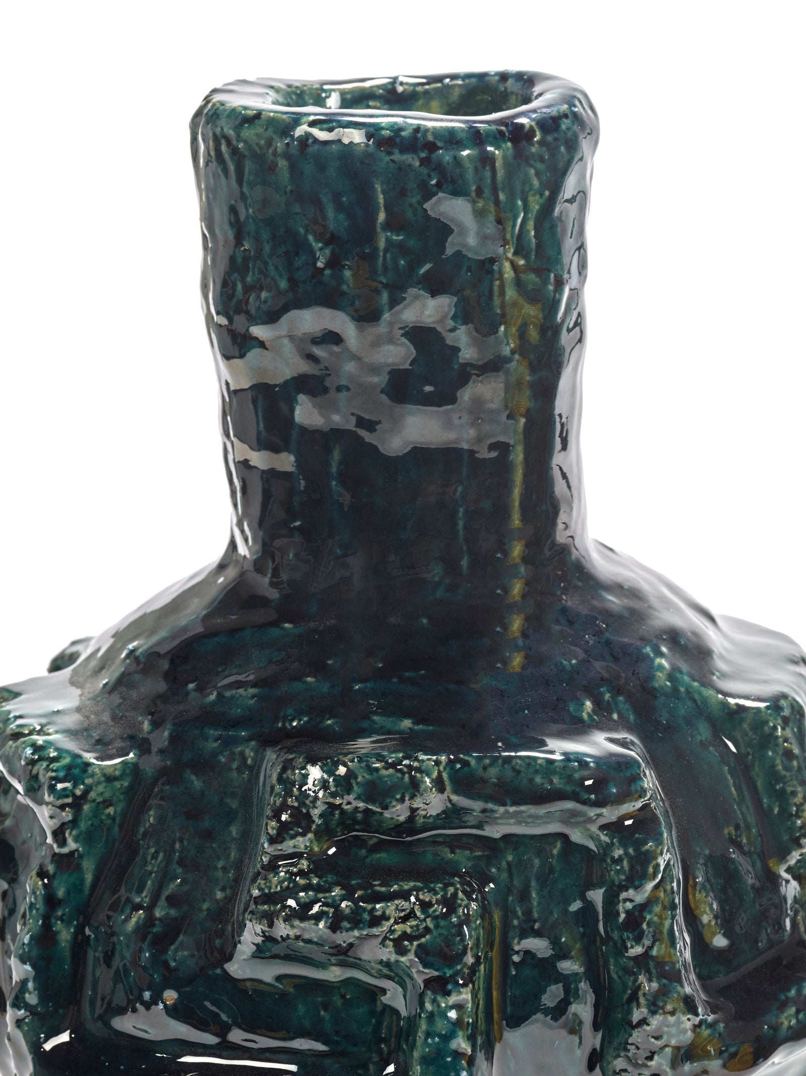 Serax - Bela Silva - Vaas Groen Blauw 15 Look At Me
