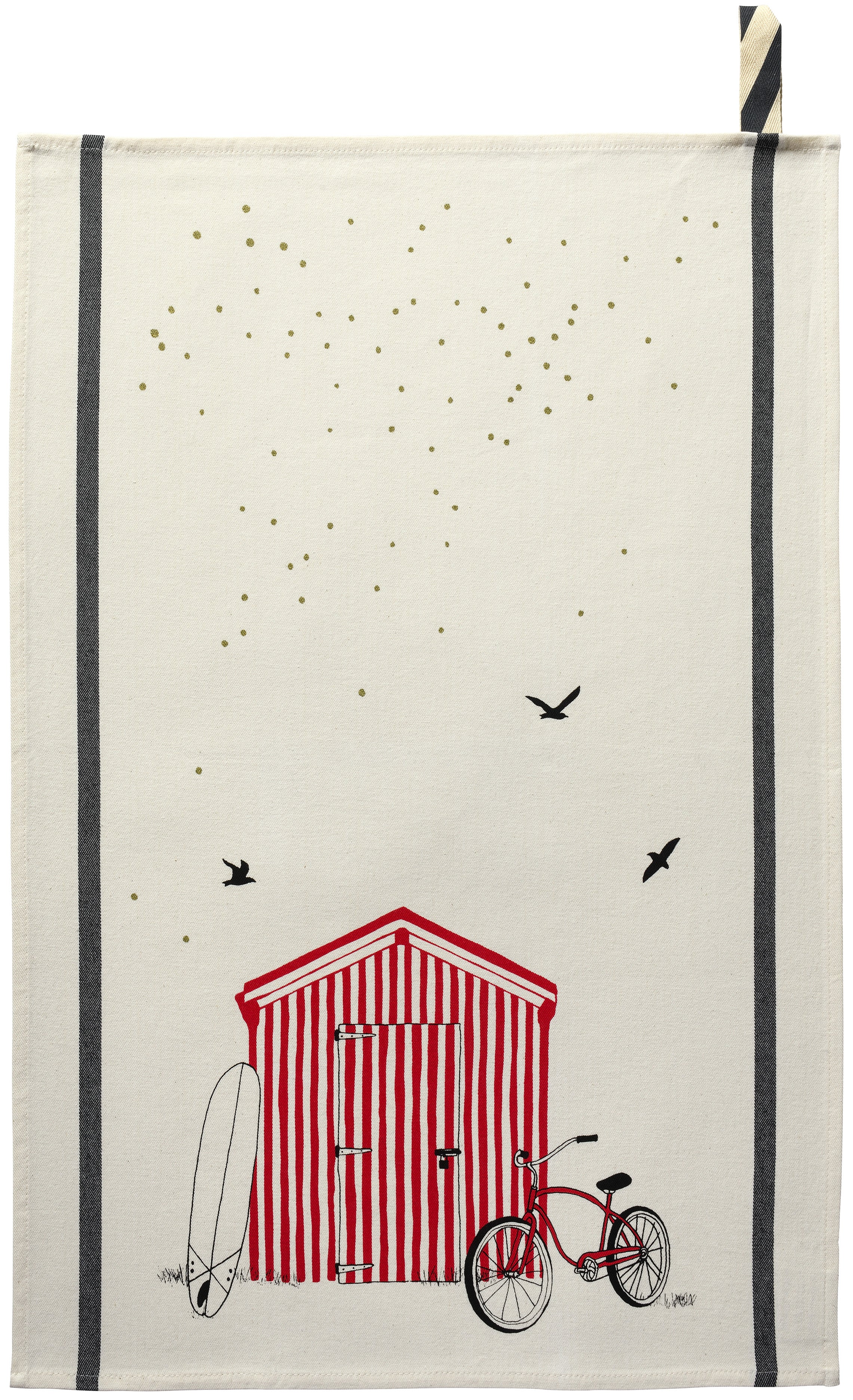 Theedoek Marinette Écru 70 X 50