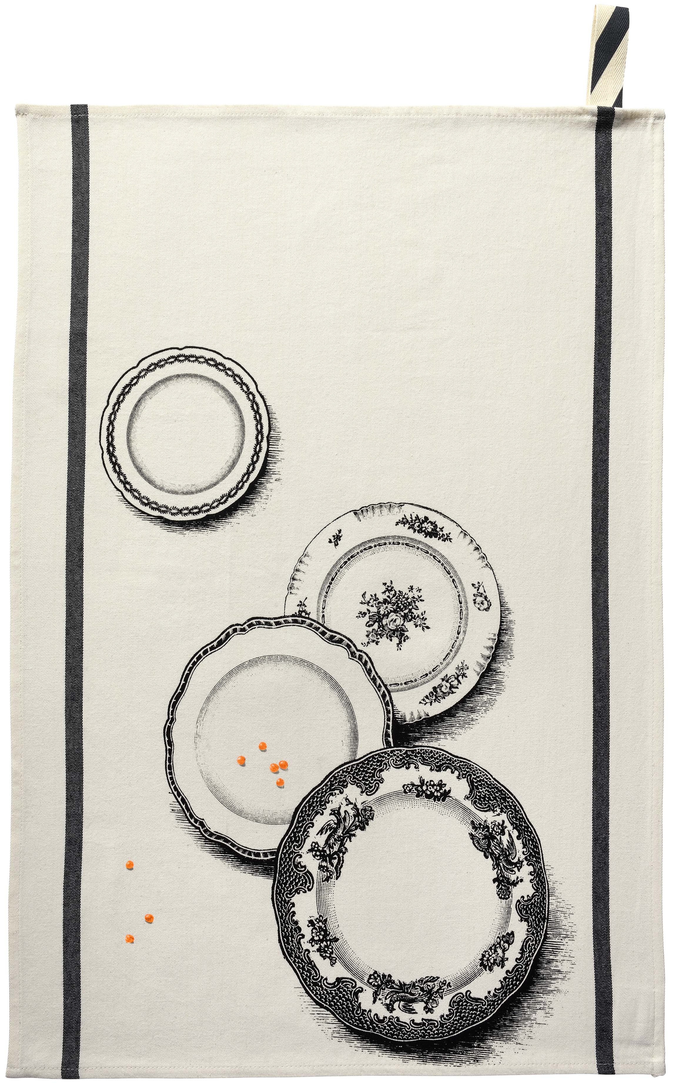 Theedoek Arlette Écru 70 X 50