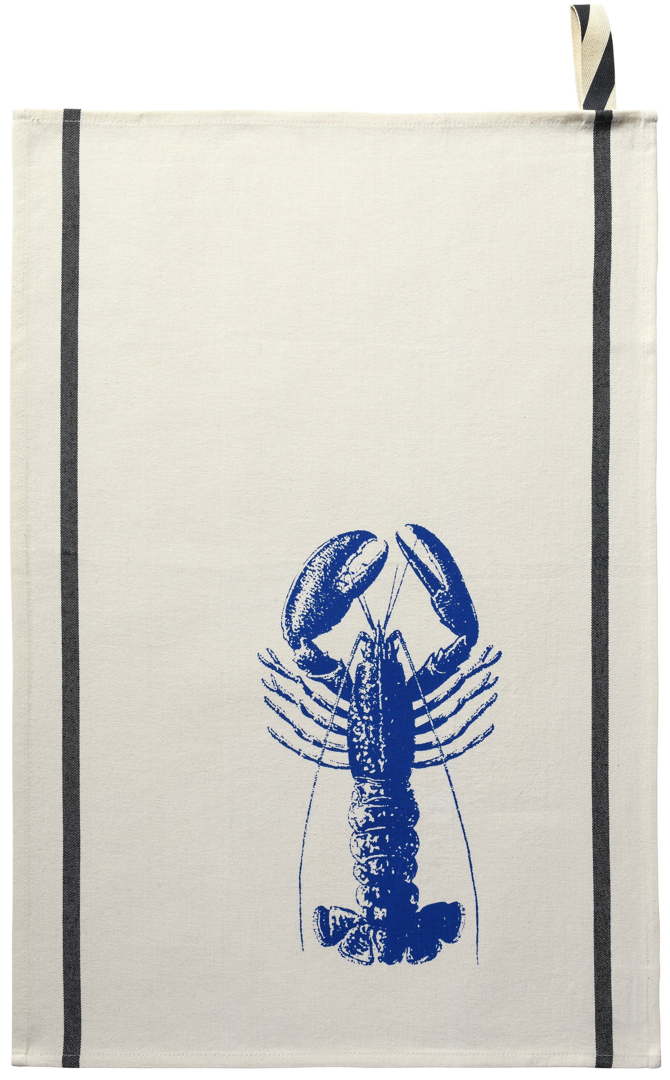 Theedoek Homard Bleu 70 X 50