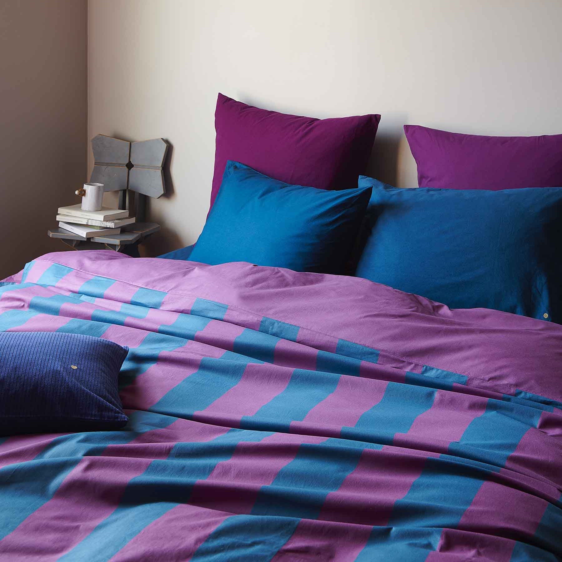 Dekbedovertrek Malo Purple rain/Orage 240 X 260
