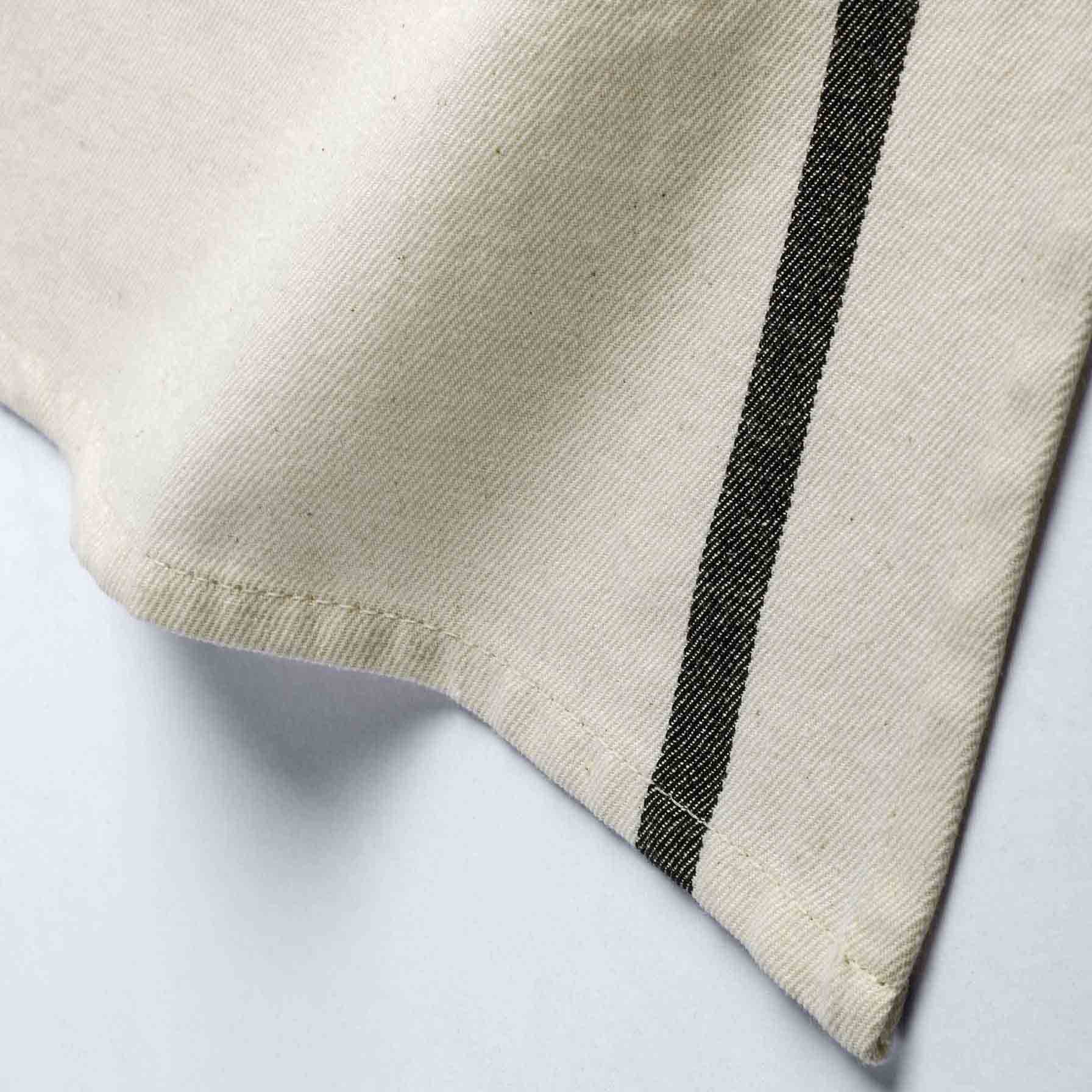 Theedoek Eiffel Coeurs Écru 70 X 50