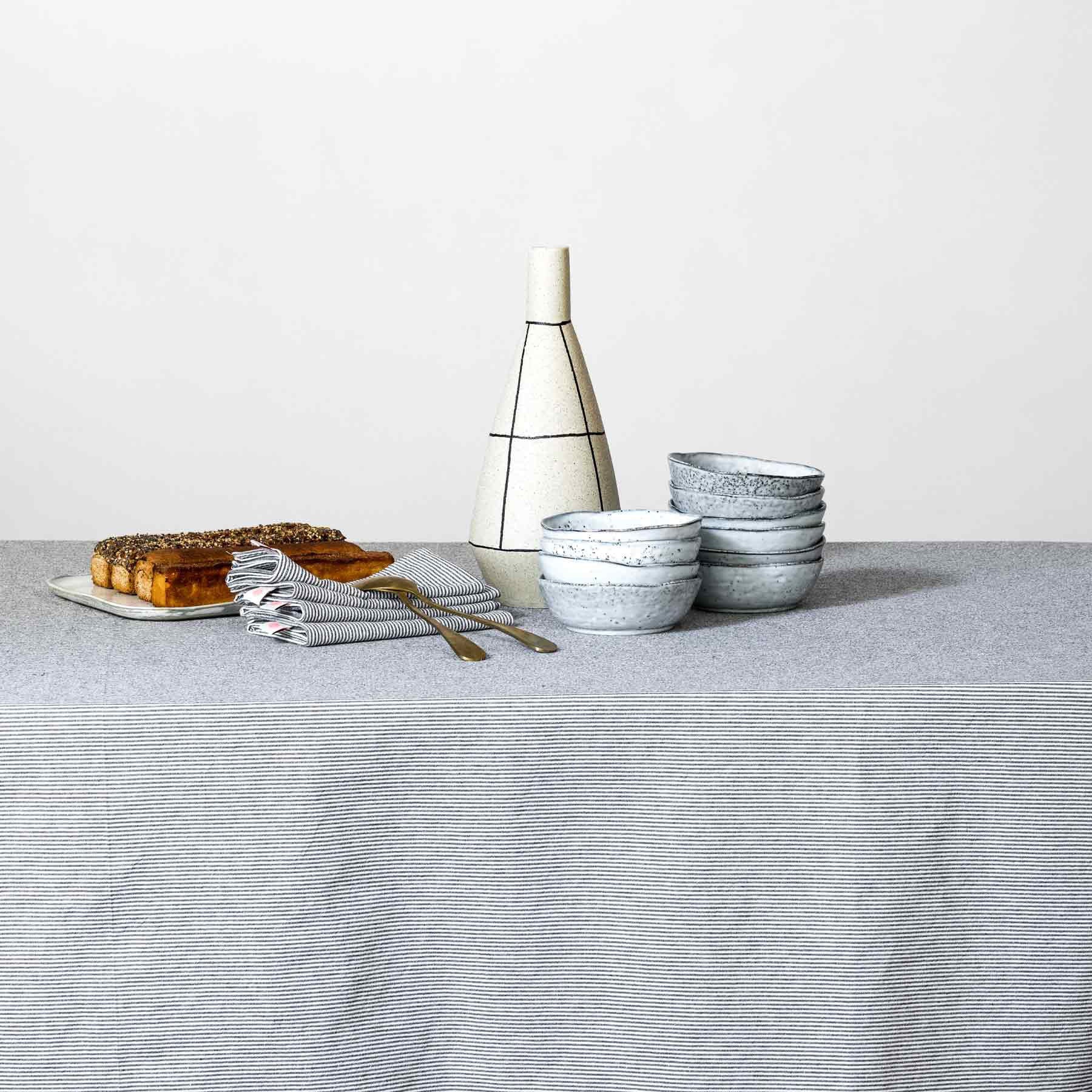 Finette tafellaken Finette Caviar 160 X 250