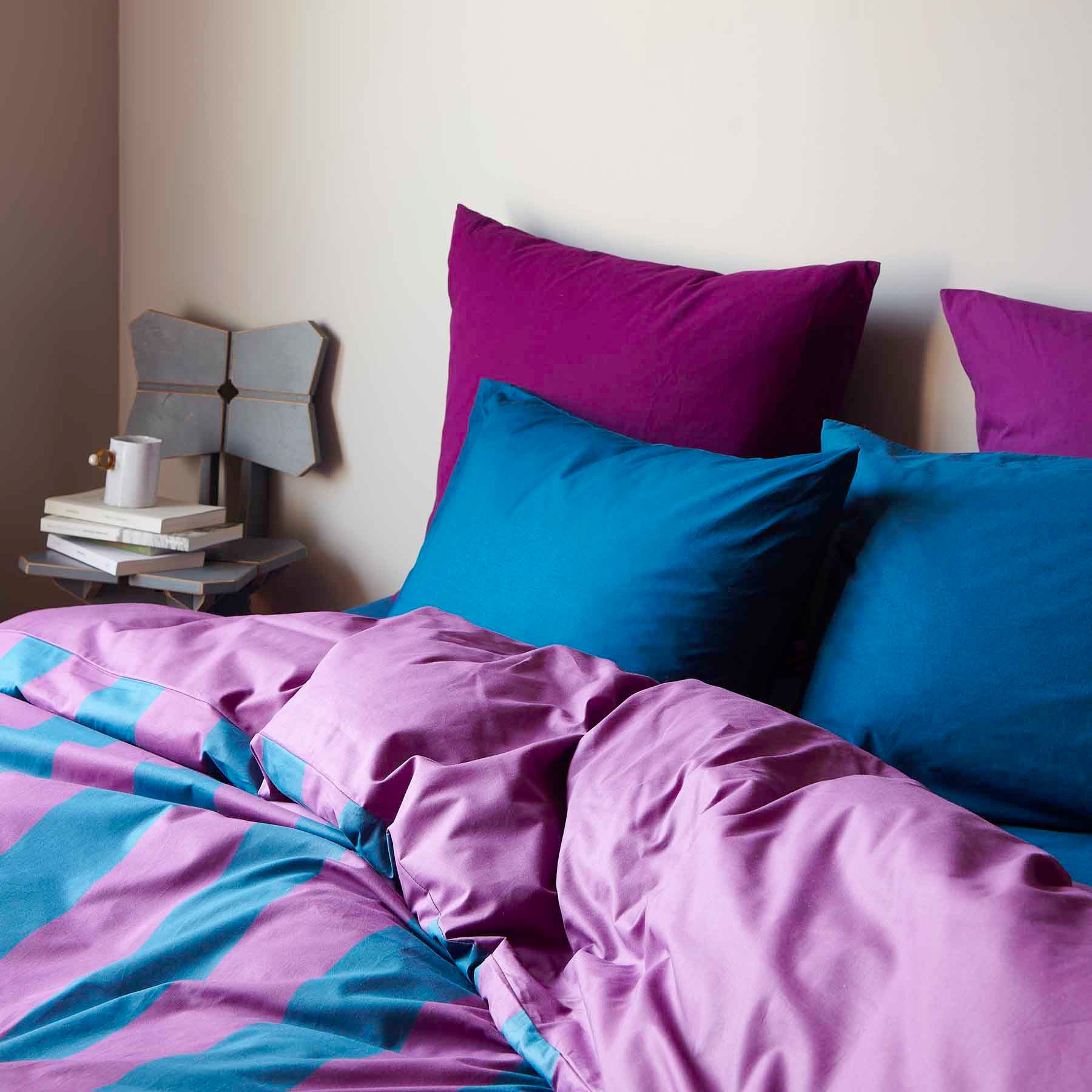 Dekbedovertrek Malo Purple rain/Orage 200 X 140