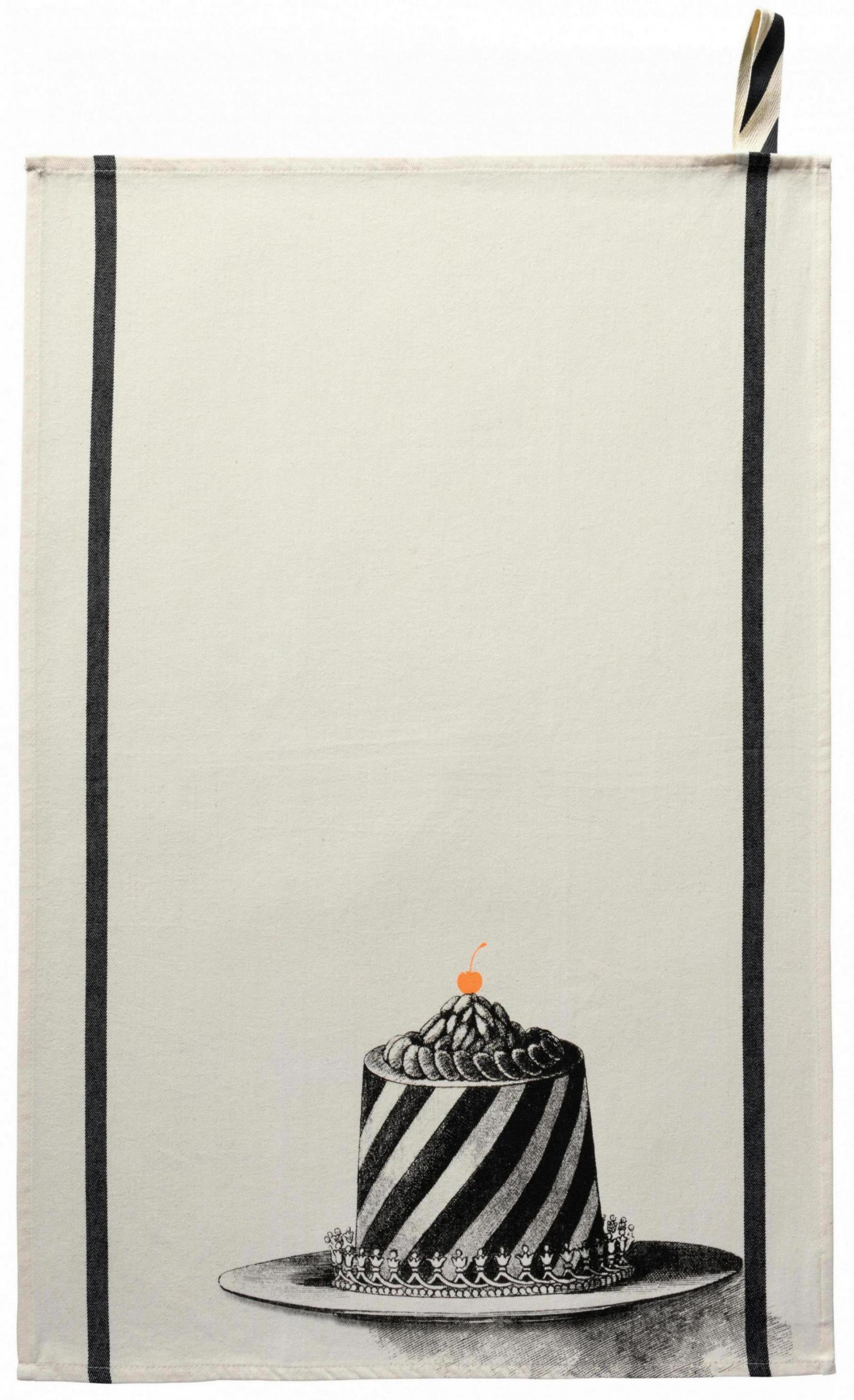 Theedoek Charlotte Écru 70 X 50