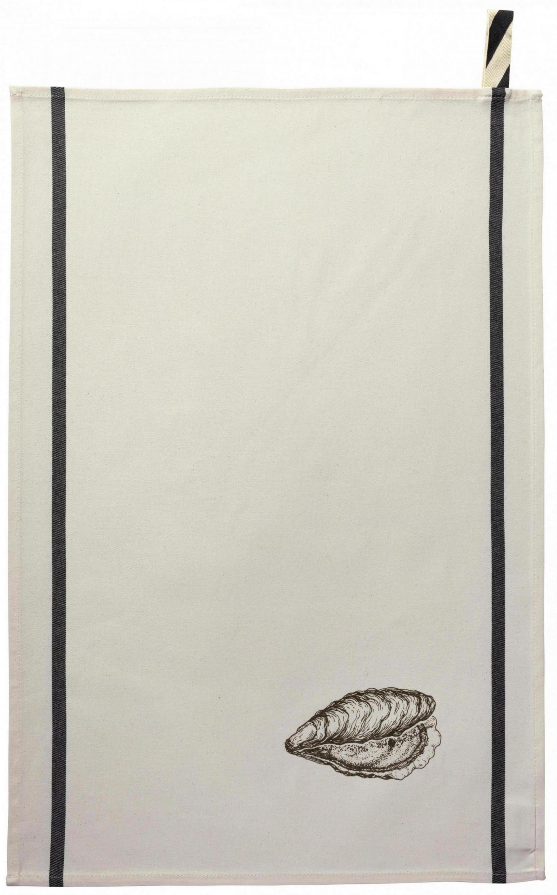 Theedoek Huître Or 80 X 50