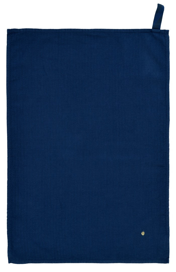 Theedoek Marcel Indigo 70 X 50