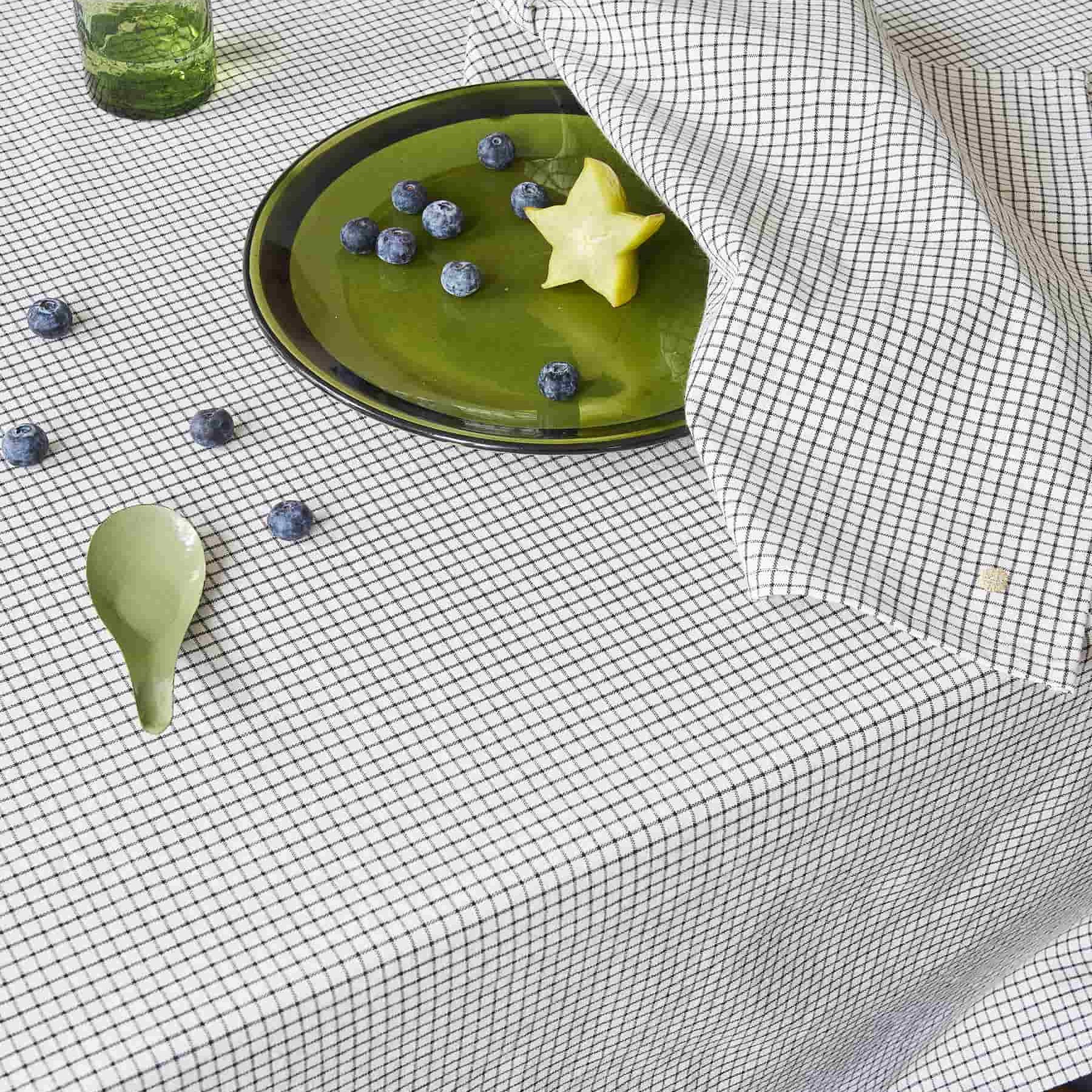 Tafelkleed Gustave Gustave Caviar 160 X 350