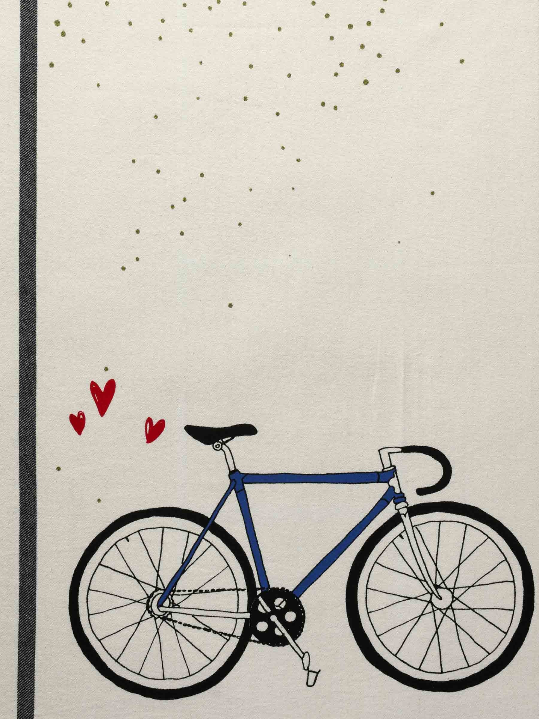Theedoek Felix so blue Felix 70 X 50