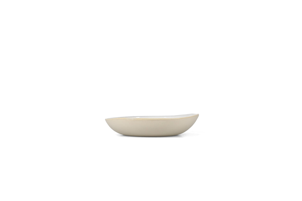Atelier Europe - Kom 21,5xH5cm pearl Saudade - Set van 2
