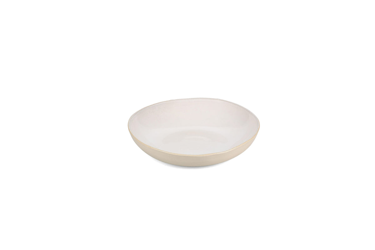Atelier Europe - Kom 24,5xH6cm pearl Saudade - Set van 2