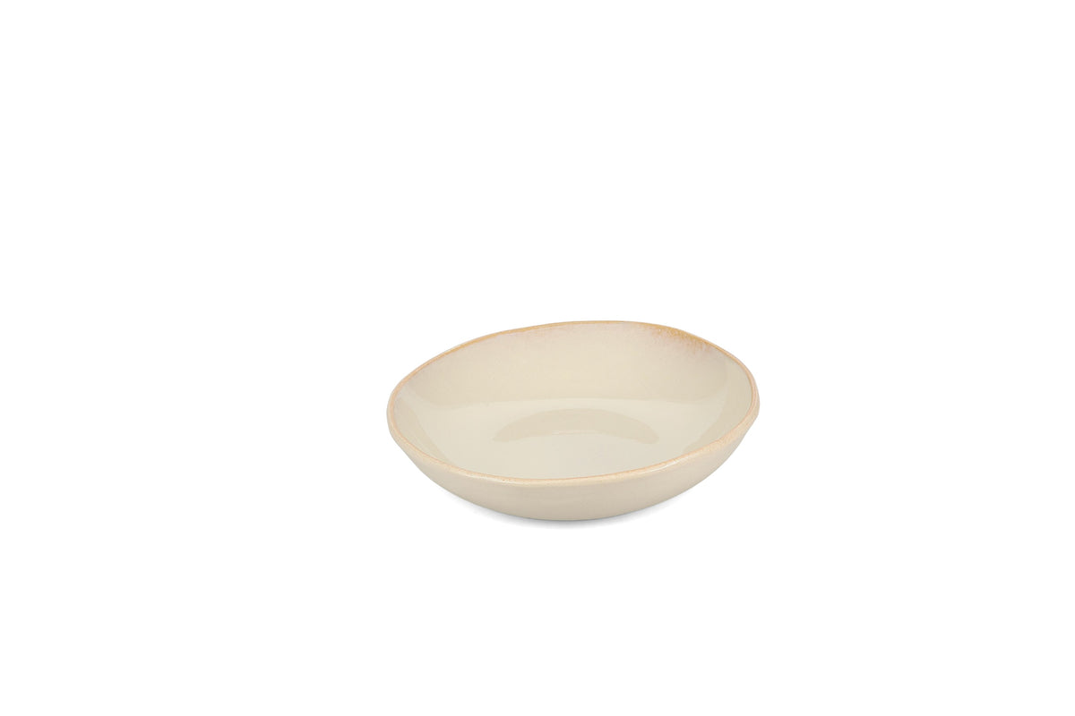 Atelier Europe - Kom 24,5xH6cm sand Saudade - Set van 2