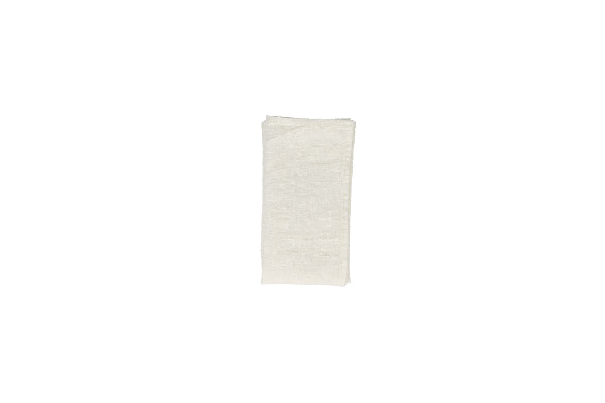 Atelier Europe - Servet 42x42cm chalk Linas - Set van 2