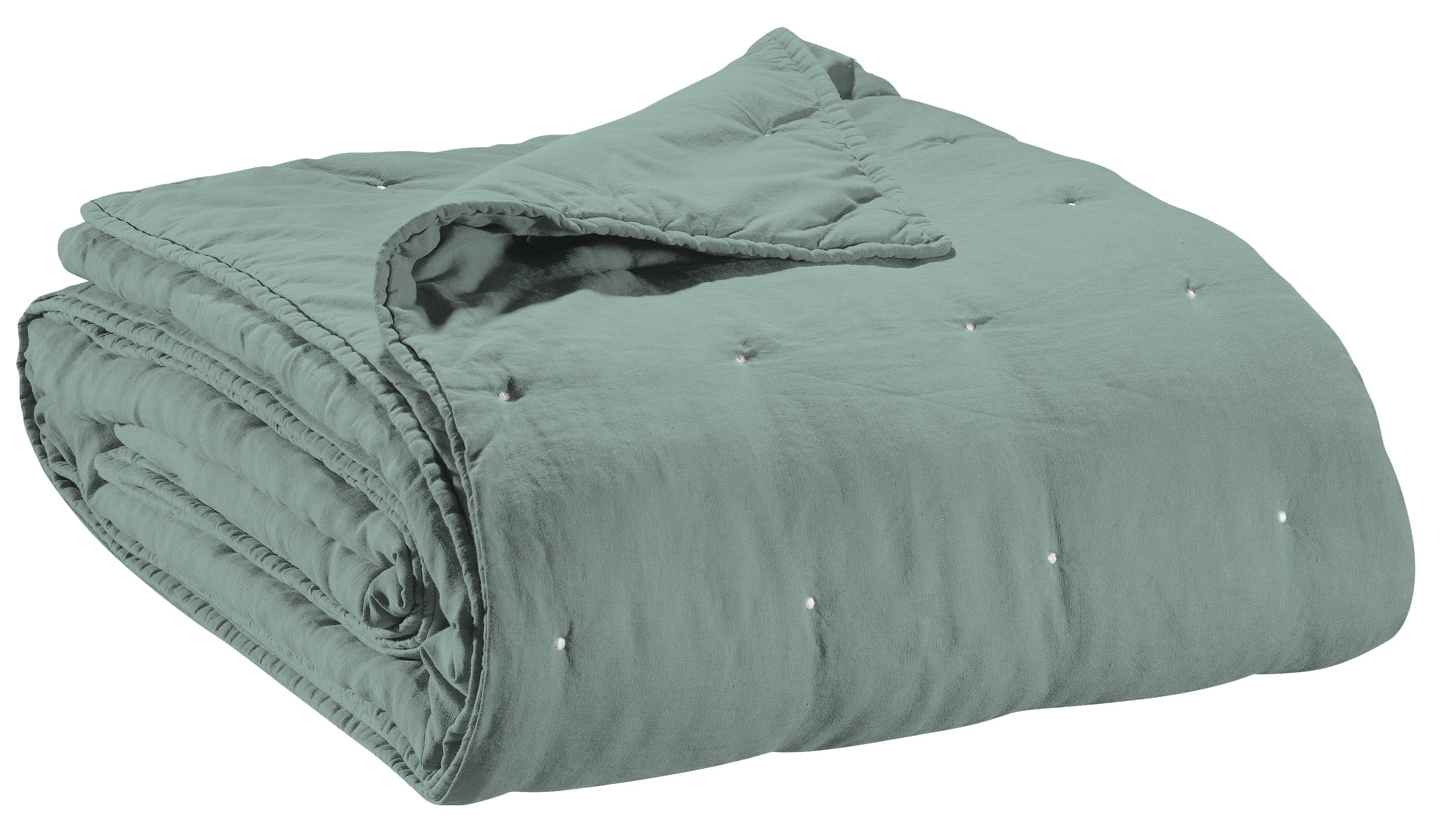 Zeff bedsprei Vert de gris 180 X 260