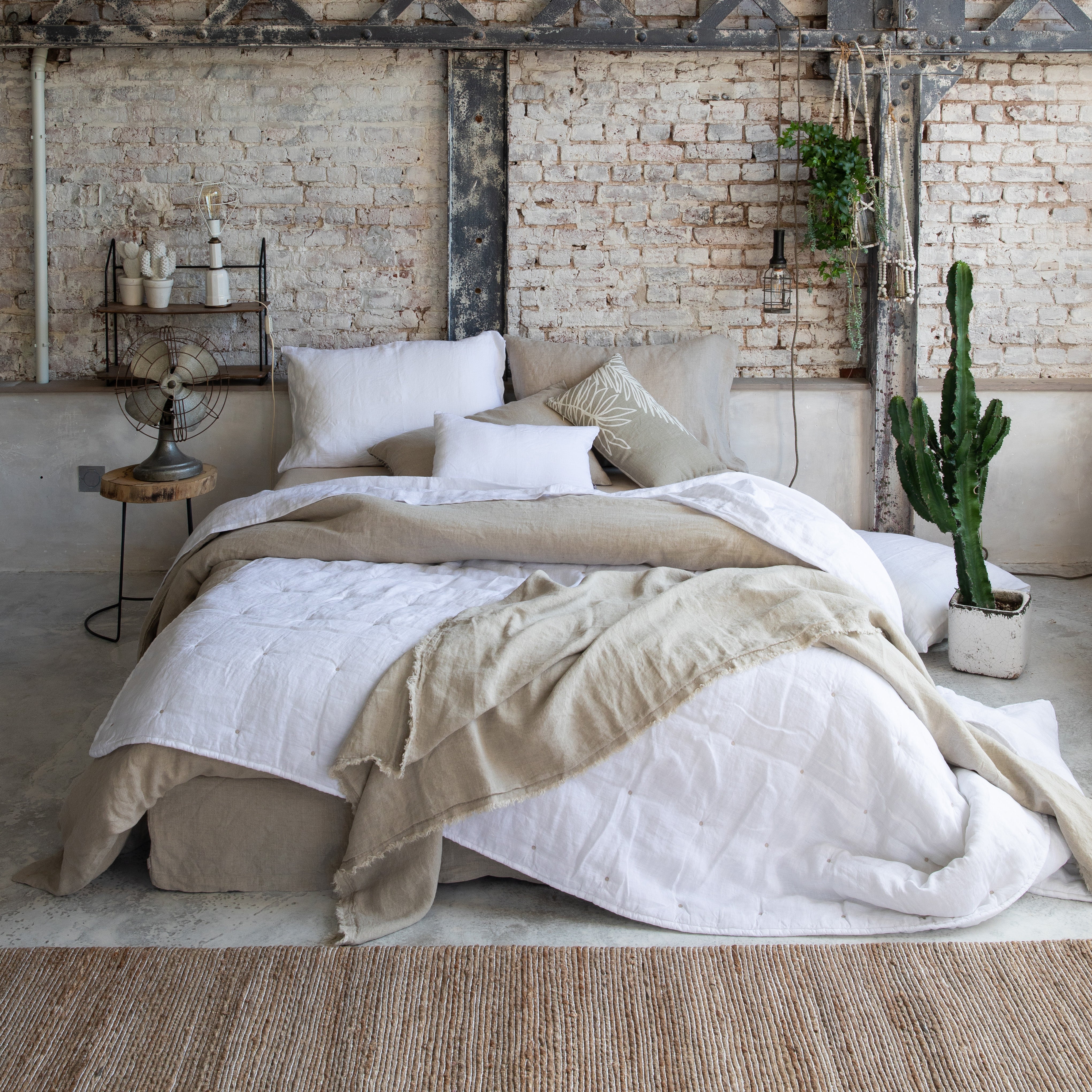 Zeff bedsprei Naturel 180 X 260