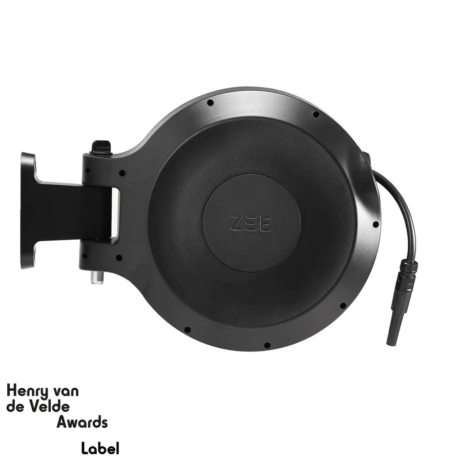 Mirtoon slanghaspel 30m Zwart