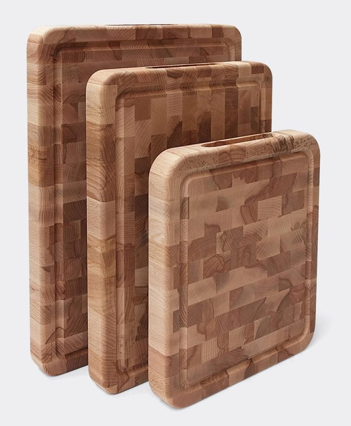 Butler - Snijplank Beuk kops met sapgoot 31x28cm
