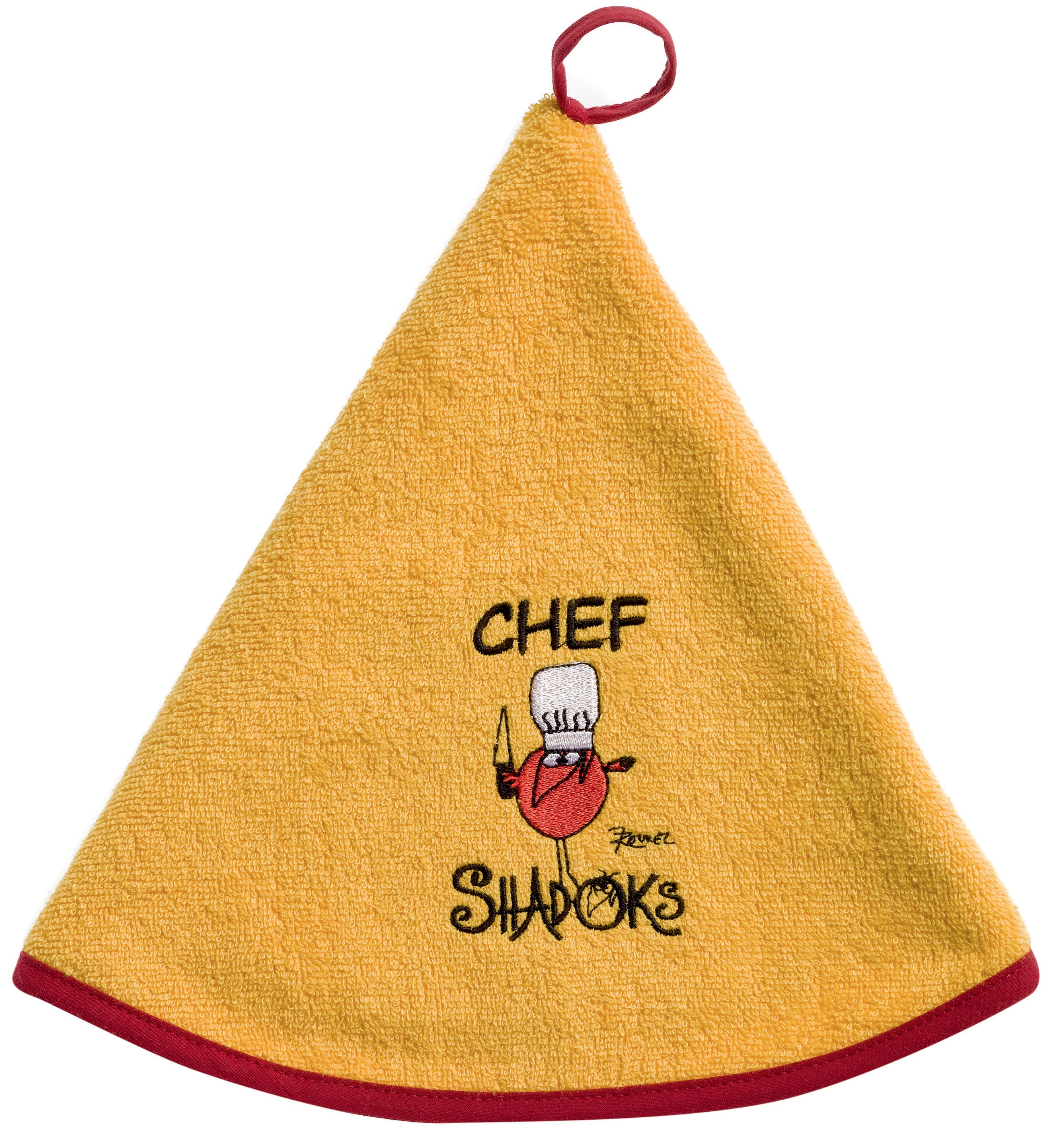 Handdoek Chef Shadoks Jaune Diameter 60