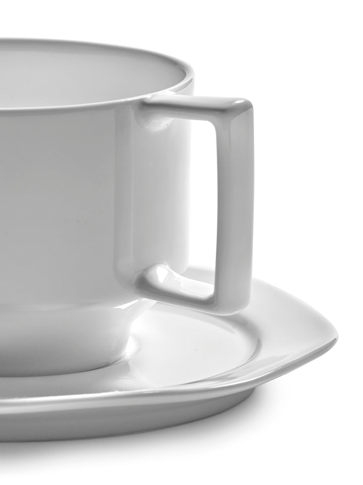 Serax - Piet Boon - Koffiekop Wit + Saucer Alba