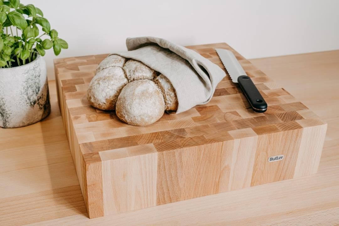 Butler - Hakblok Beuk kops 40 x 40 cm