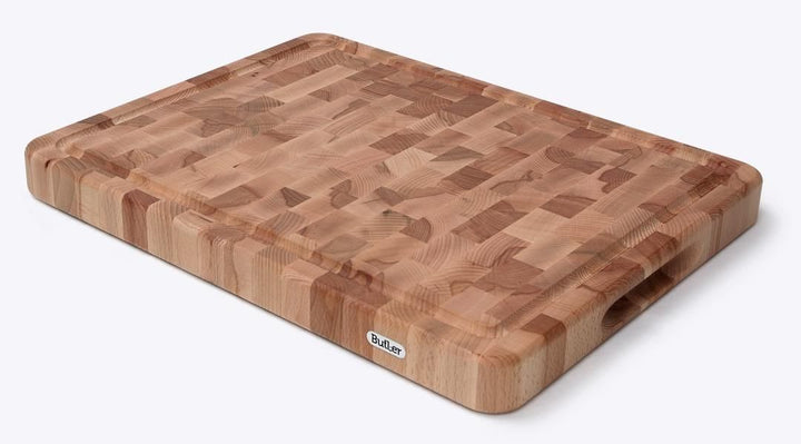 Butler - Snijplank Beuk kops met sapgoot 45x35 cm
