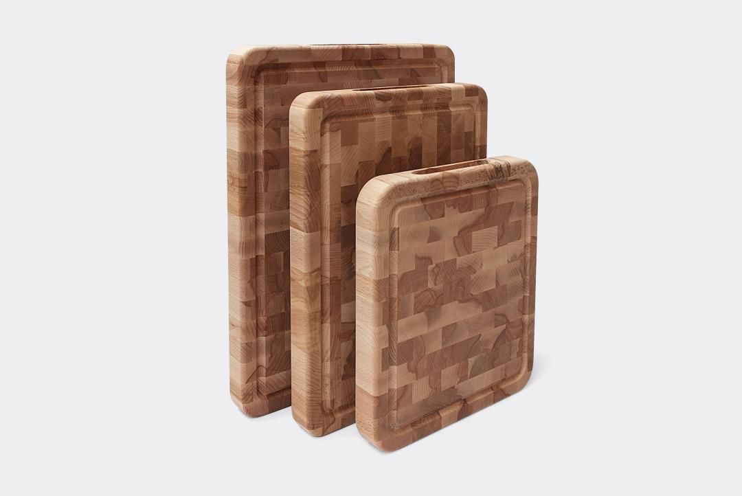 Butler - Snijplank Beuk kops met sapgoot 45x35 cm