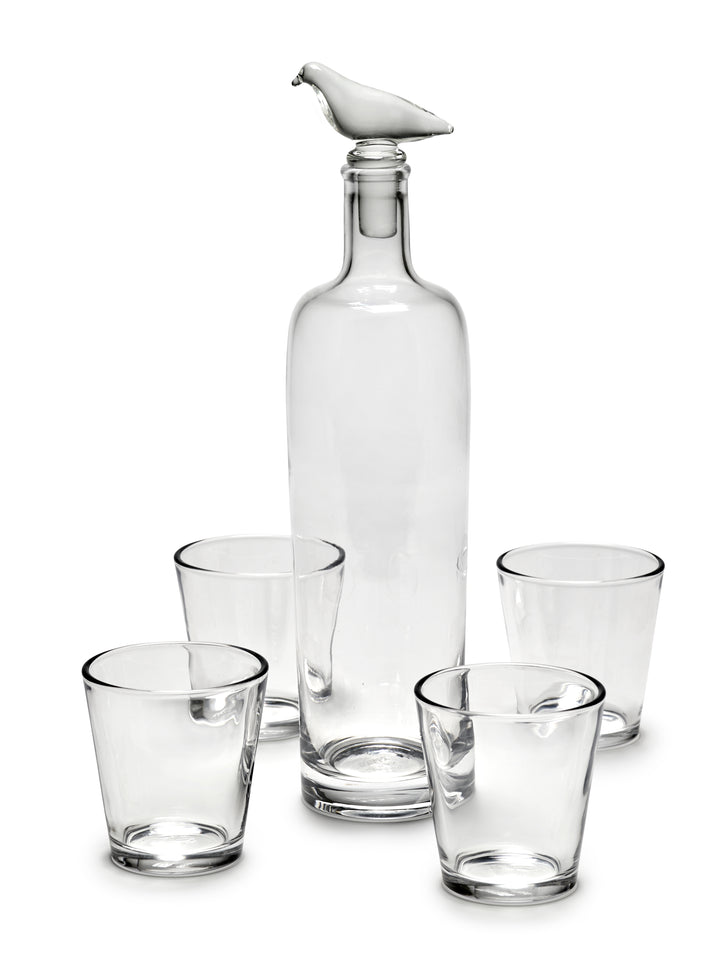 Serax - Kelly Wearstler - Karaf Transparant + Stopper Transparent