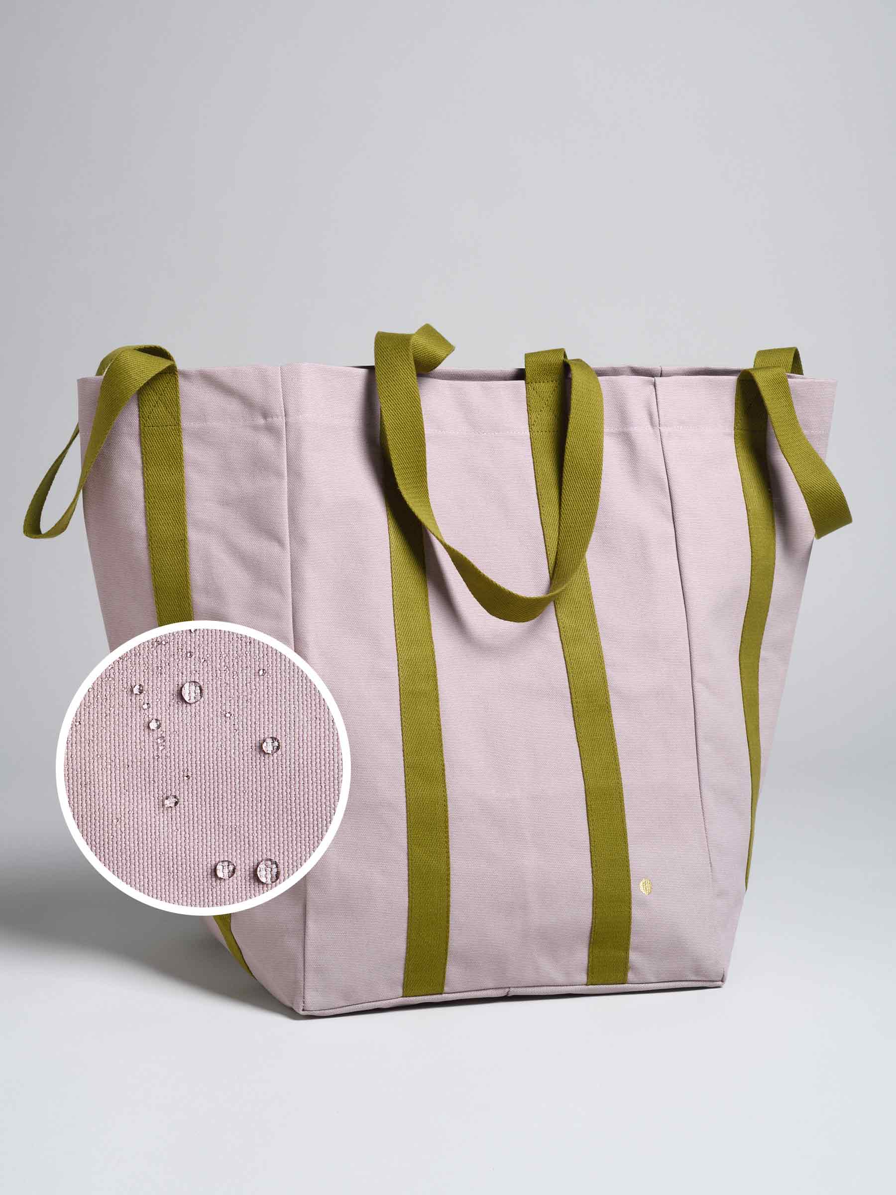 Maxi tas Poppins Poivre rose 48 X 33 X 33