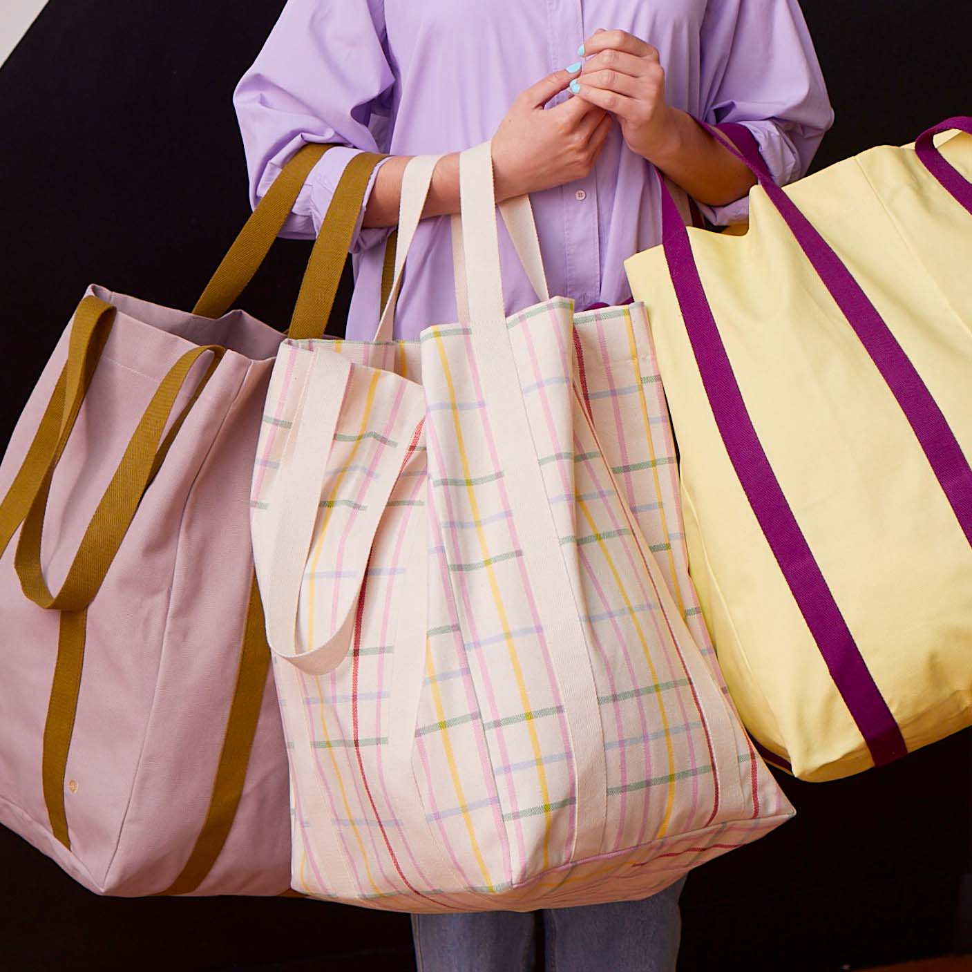 Maxi Poppins tas Multicolore 48 X 33 X 33