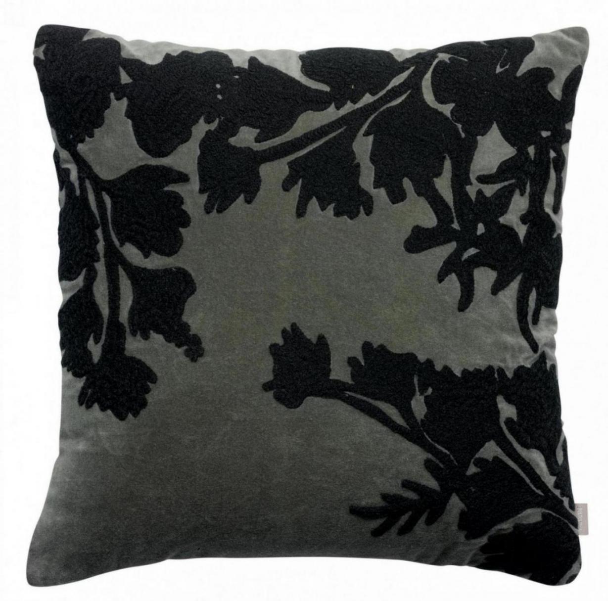 Geborduurd kussen Rosalie Brode Thym 45 X 45