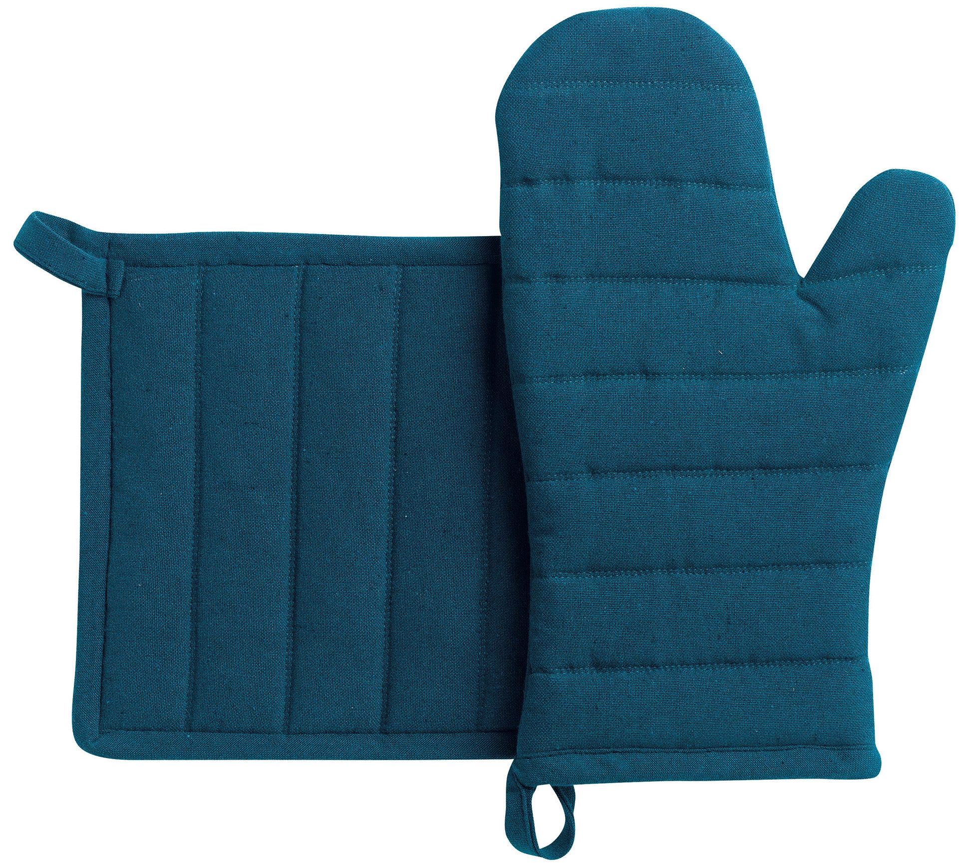 Gerecycleerde ovenwant en pannenlap Jona Paon 15 X 30