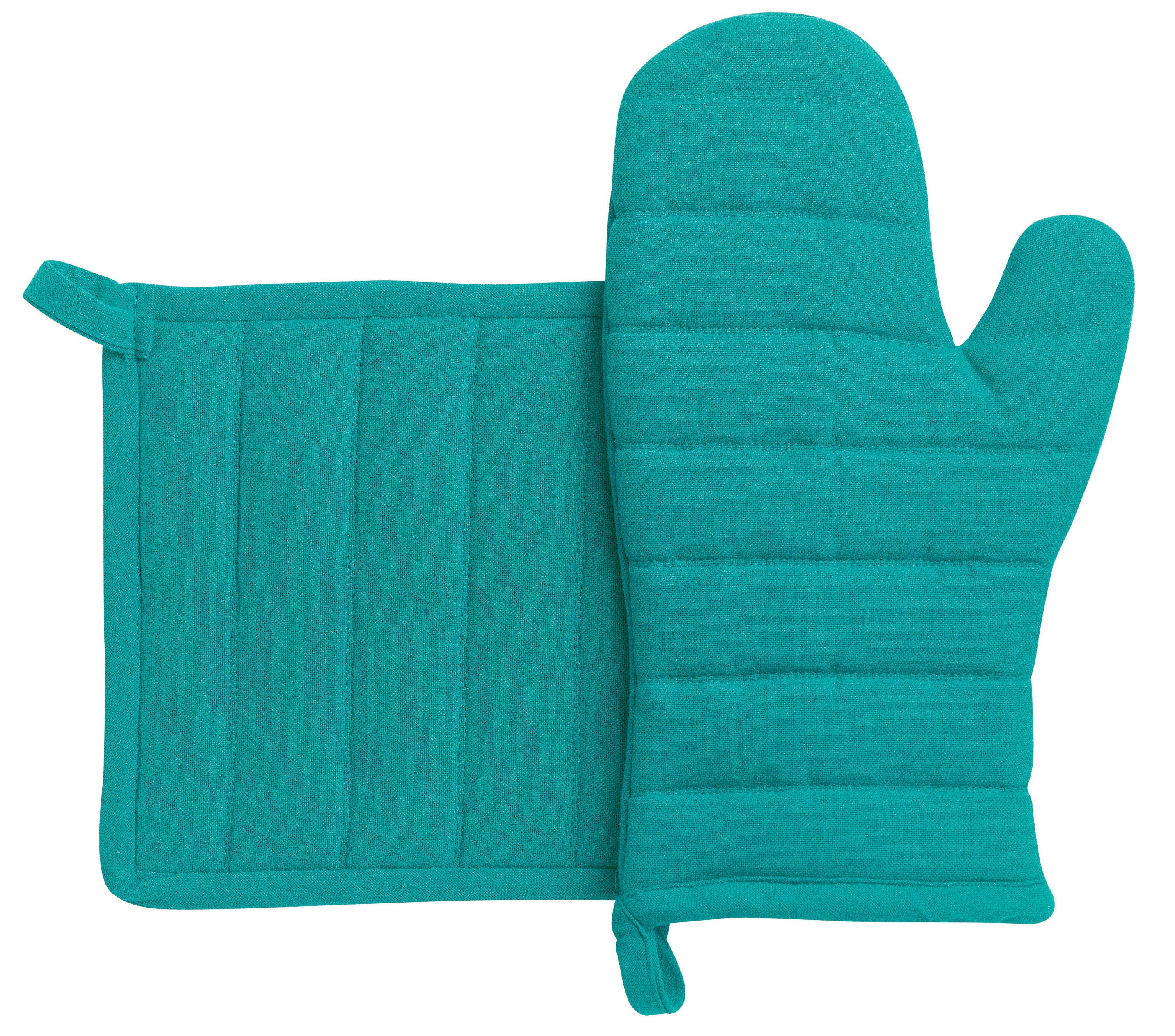 Gerecycleerde ovenwant en pannenlap Jona Topaze 15 X 30