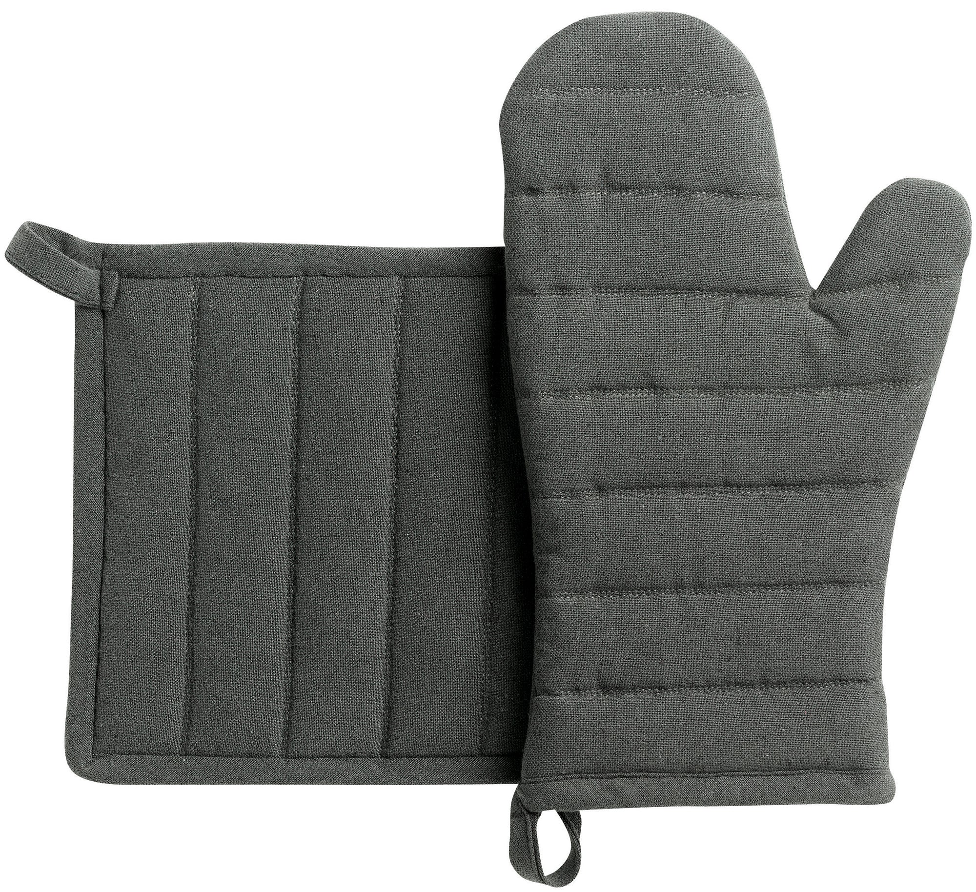 Keukenhandschoen en Gerecycleerde Pannenlap Jona Ombre 15 X 30
