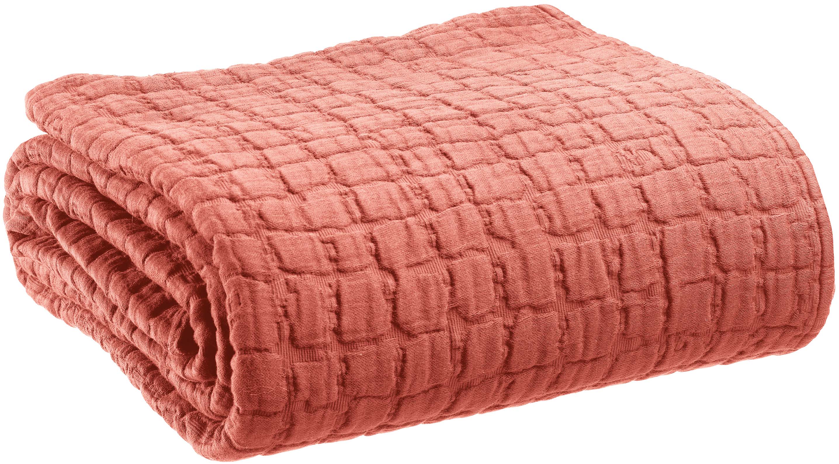 Swami plaid Pêche 240 X 260