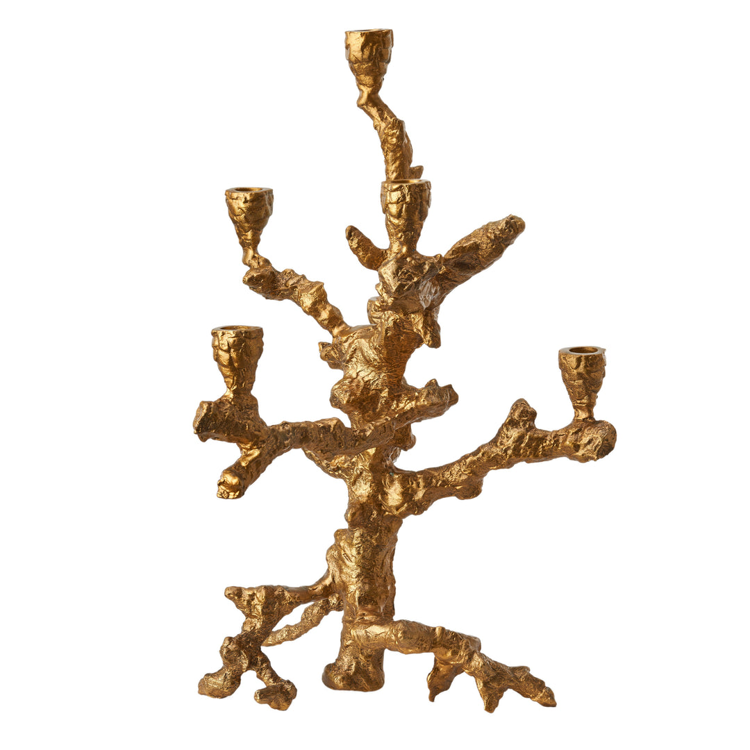 Polspotten - Kandelaar Apple tree Goud