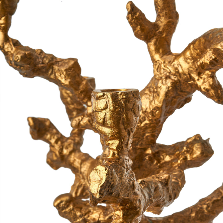 Polspotten - Kandelaar Apple tree Goud