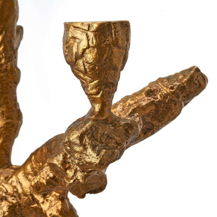 Polspotten - Kandelaar Apple tree Goud