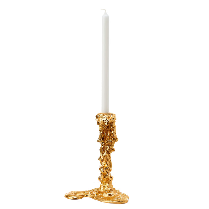 Polspotten - Kandelaar Drip Goud L