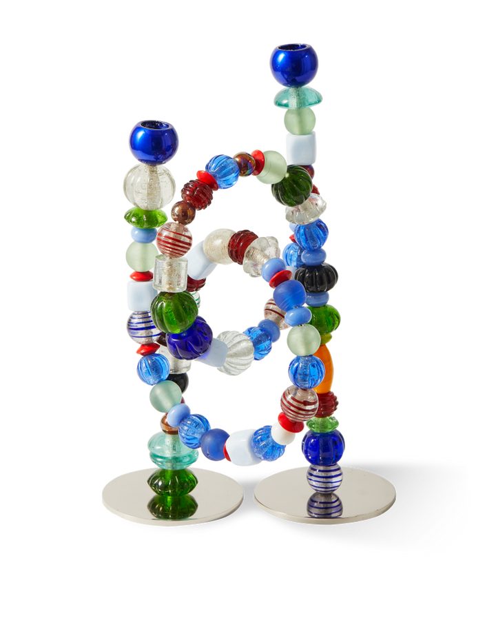 Polspotten - Kandelaar Beads Multicolor
