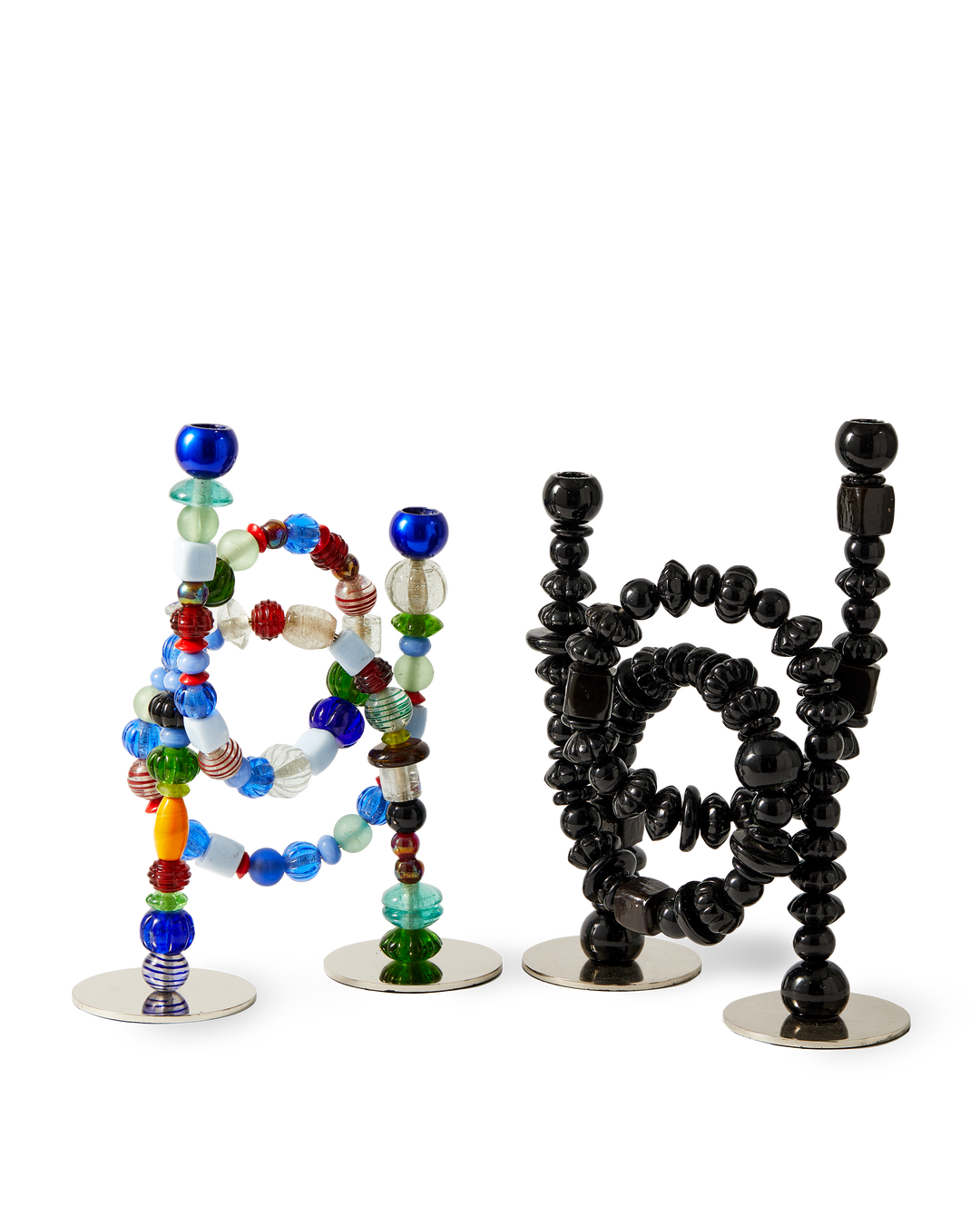 Polspotten - Kandelaar Beads Multicolor
