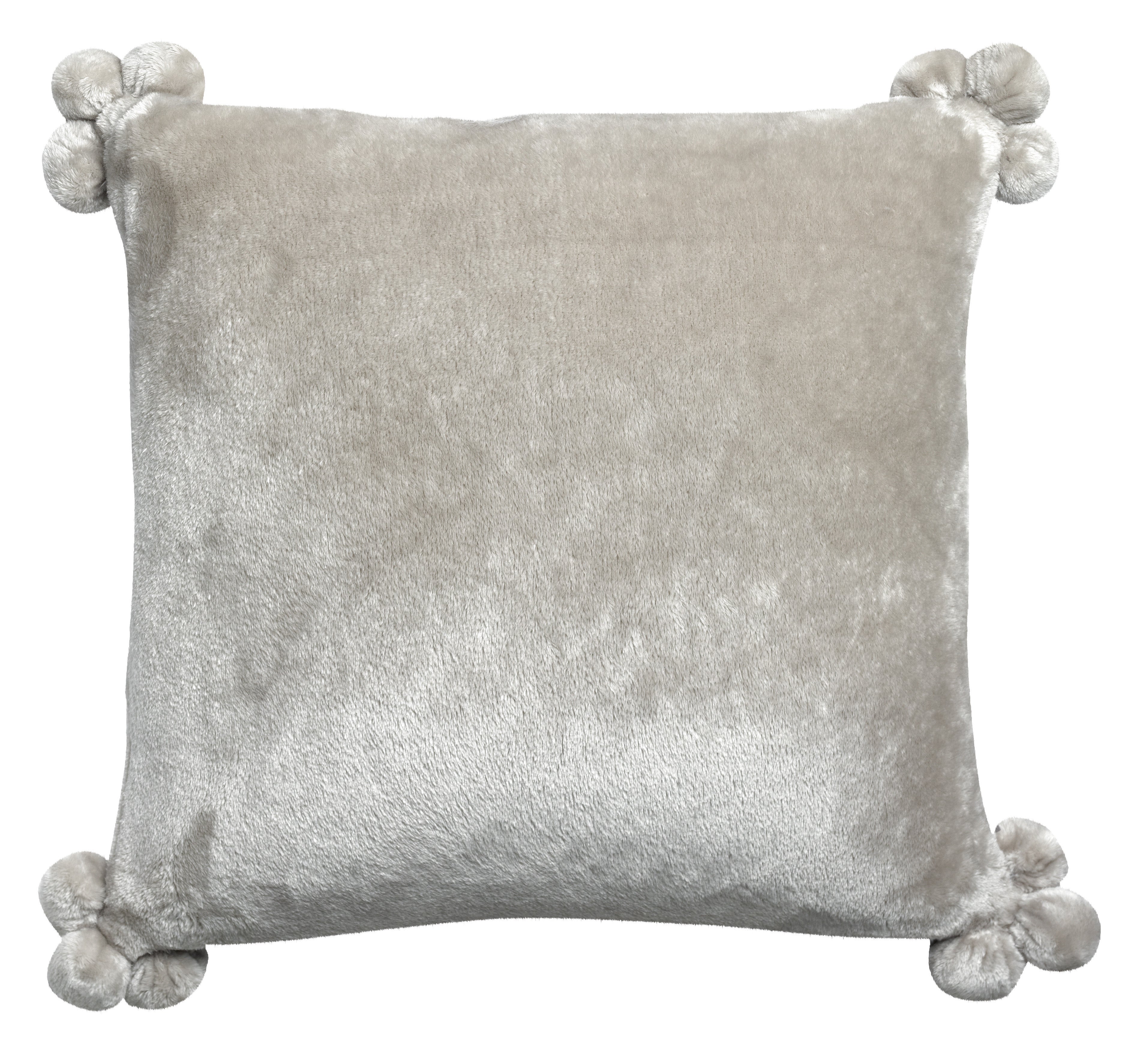 Kussen Tender Pompons Perle 45 X 45