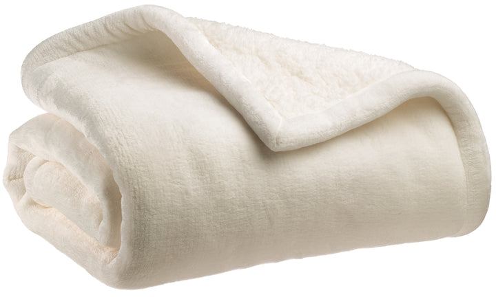 Vivaraise - Michka plaid Neige 130 X 160